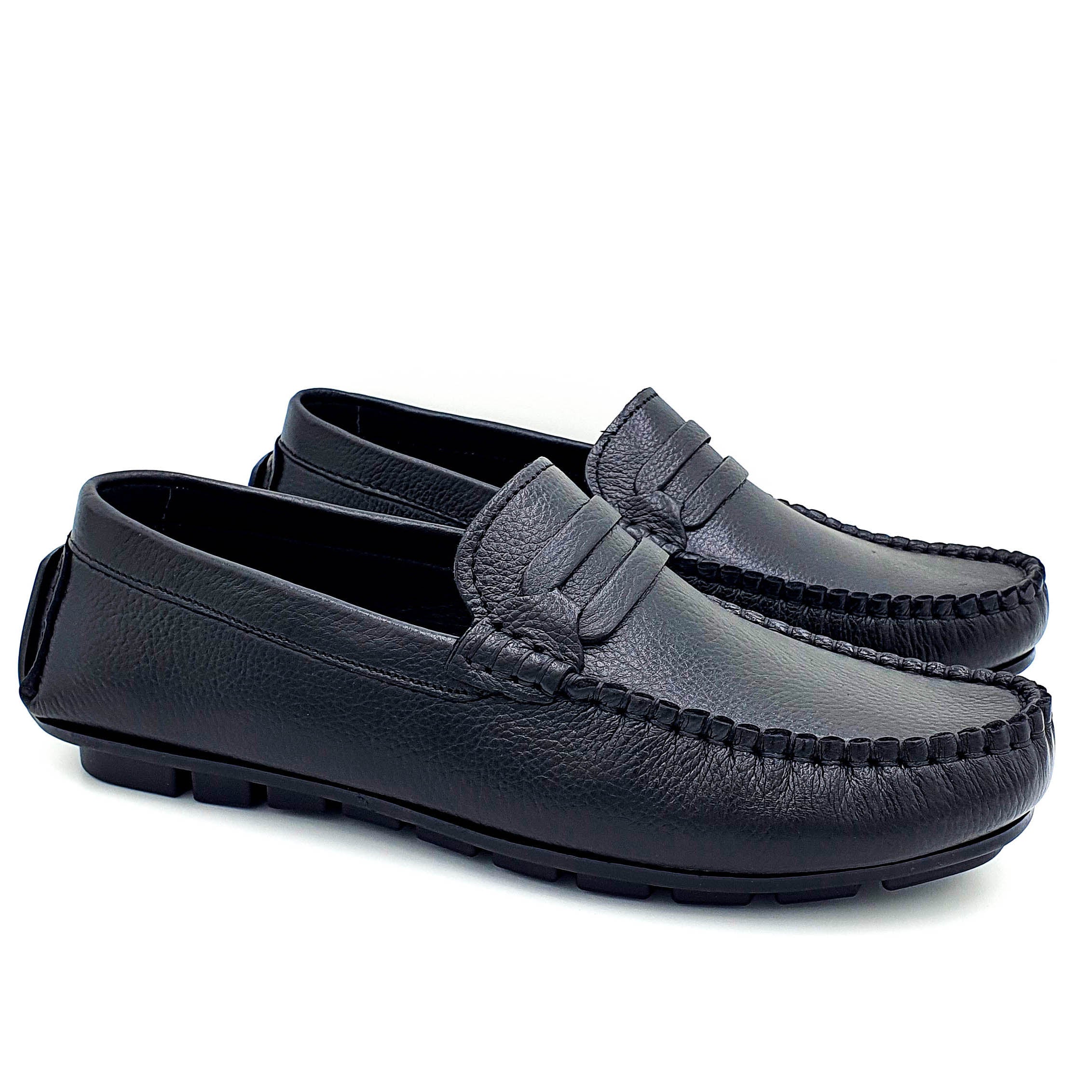 Mens Black Loafer( ES-01)