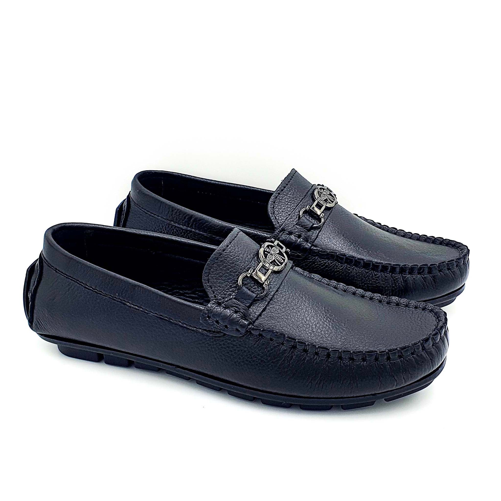 Mens Black Loafer( ES-02)