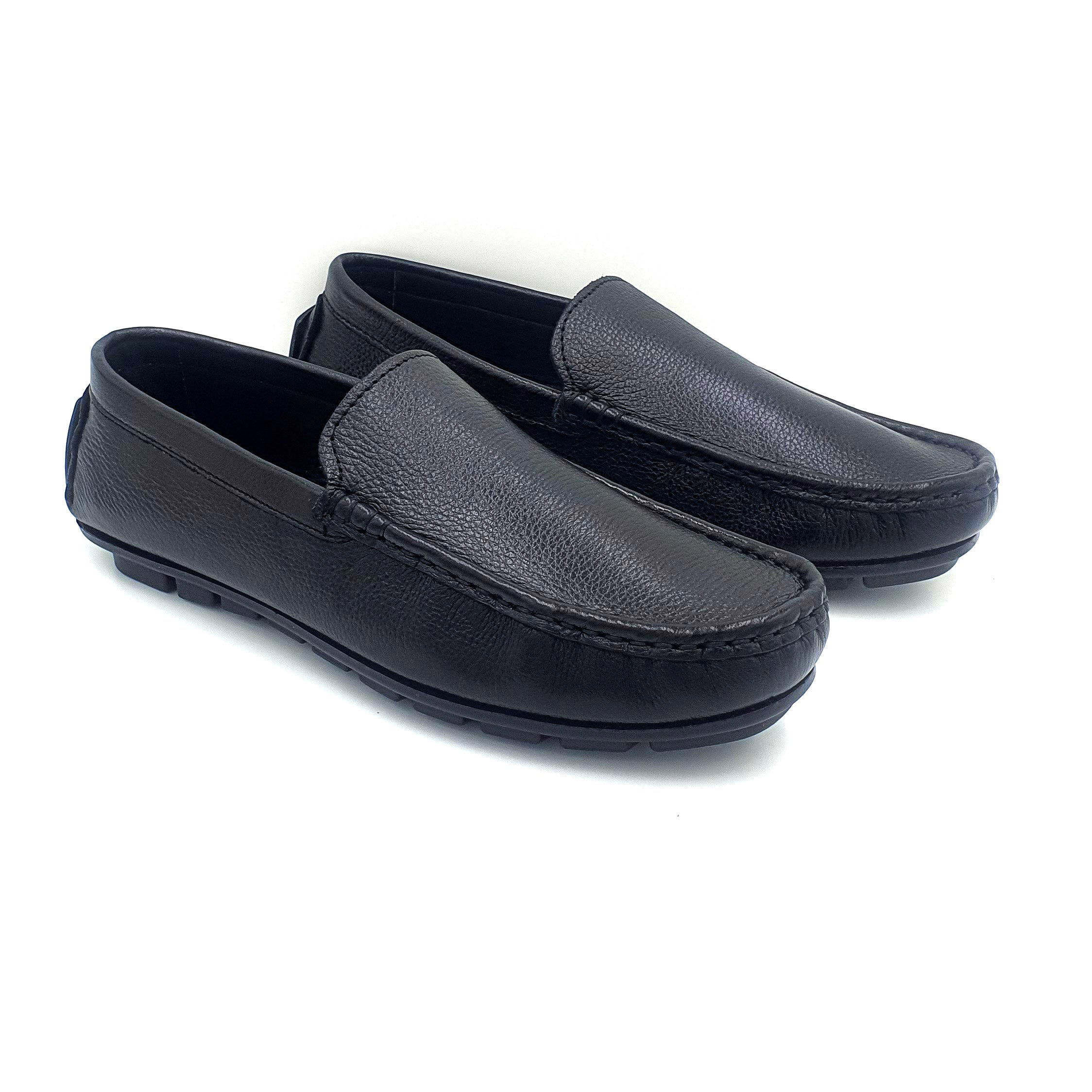 Mens Black Loafer( ES-04)