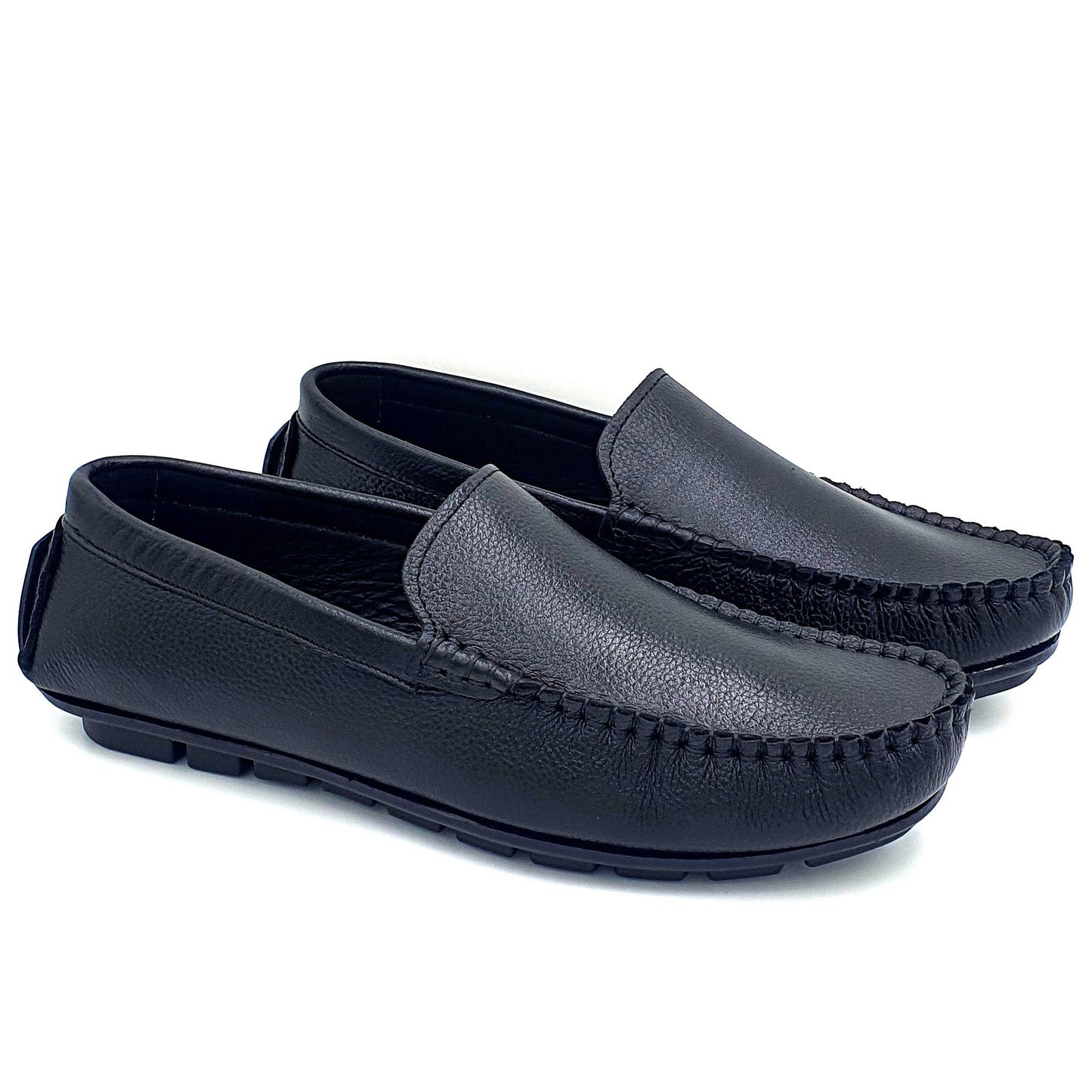 Mens Black Loafer( ES-03)