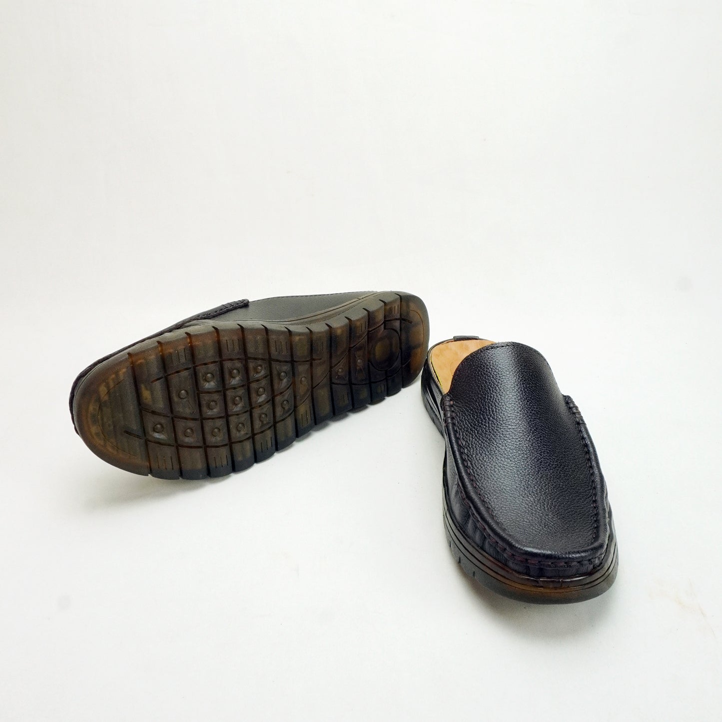 Mens' Half Shoe ES-1021 (Black)