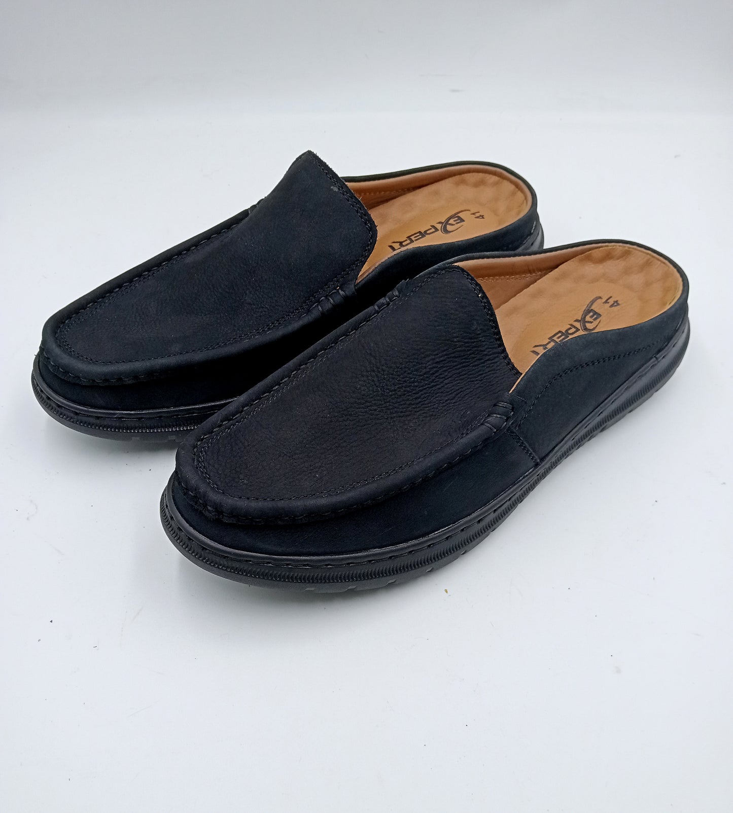 Mens' Half Shoe ES-1035 (Black)