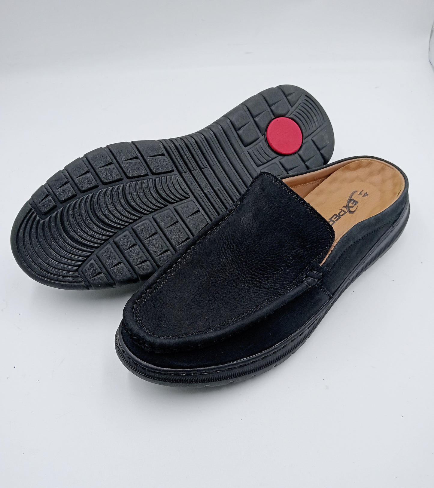 Mens' Half Shoe ES-1035 (Black)